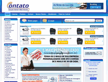 Tablet Screenshot of contatoartes.com.br
